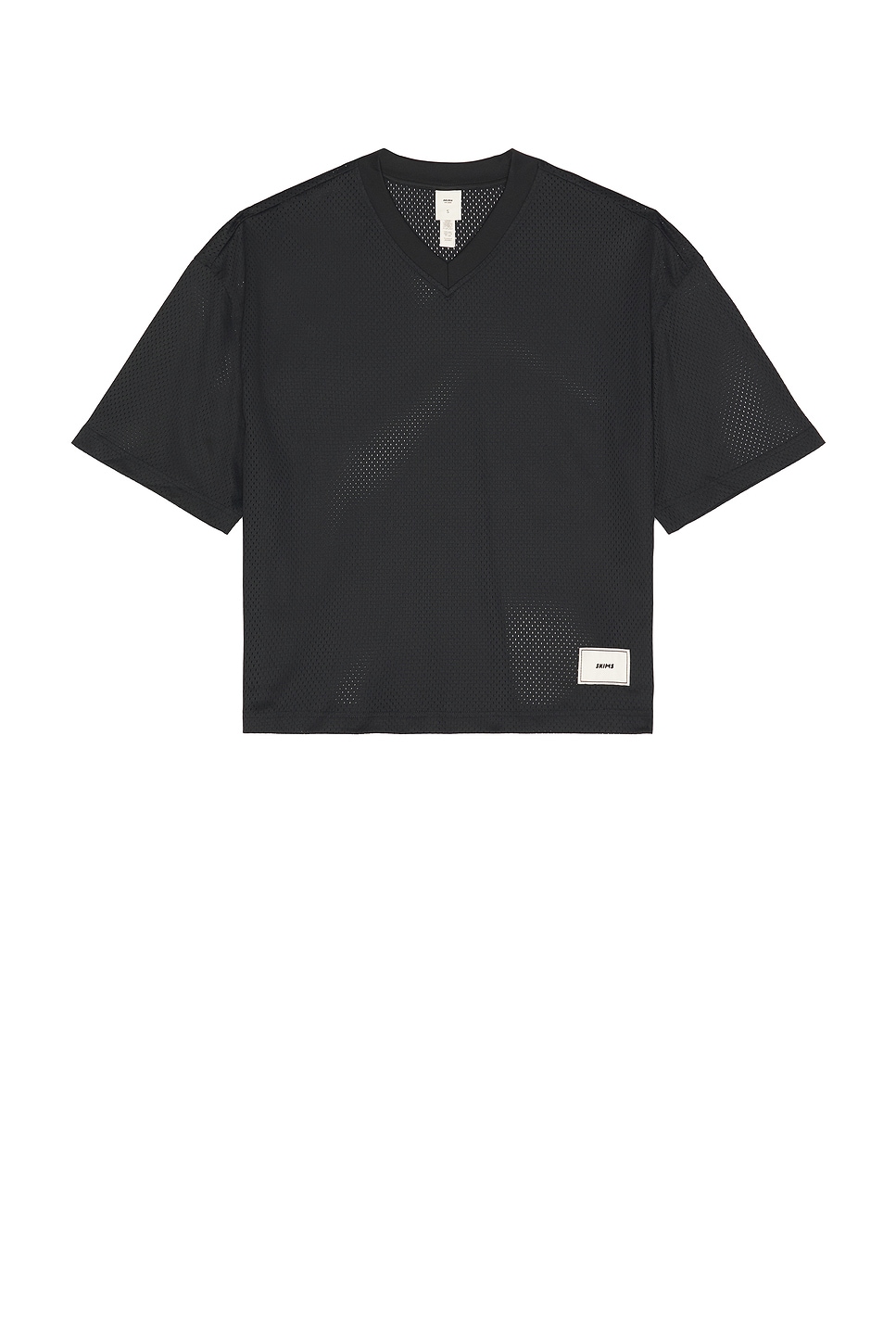 SKIMS V-Neck Cropped Jersey | Thumbnail 6