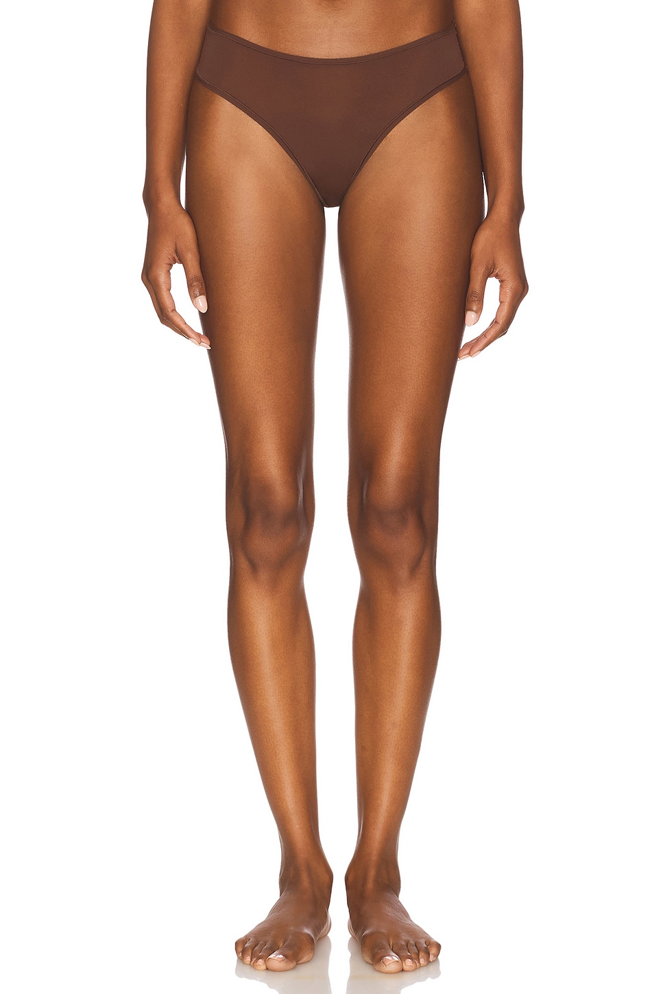 Image 1 of SKIMS Fits Everybody Cheeky Brief in Cocoa