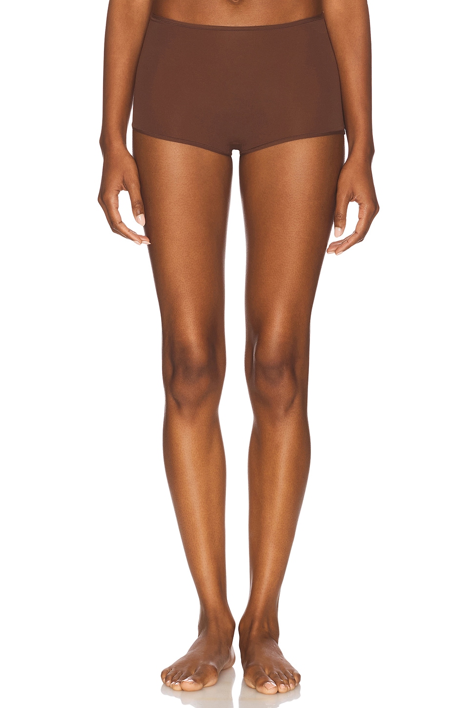 Fits Everybody Boyshort in Brown