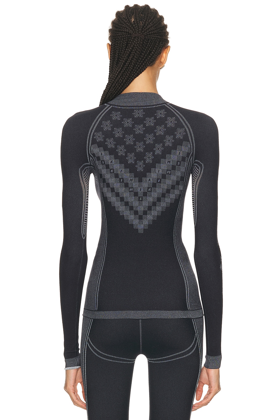 Skims Ski First Layers Half Zip Long Sleeve Sweater