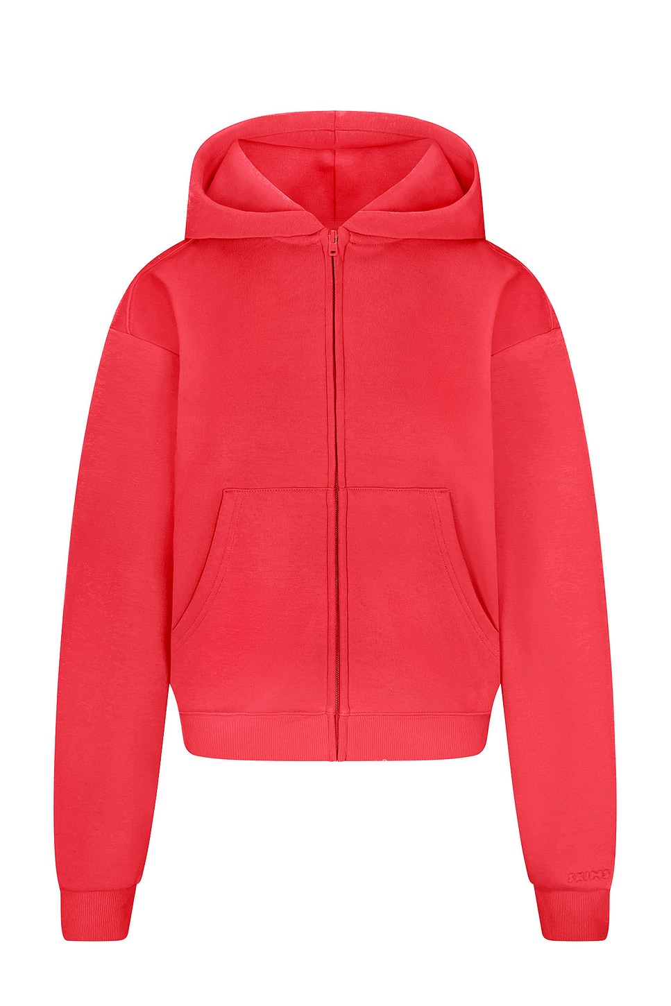 Skims Cotton Fleece Classic Zip Up Hoodie
