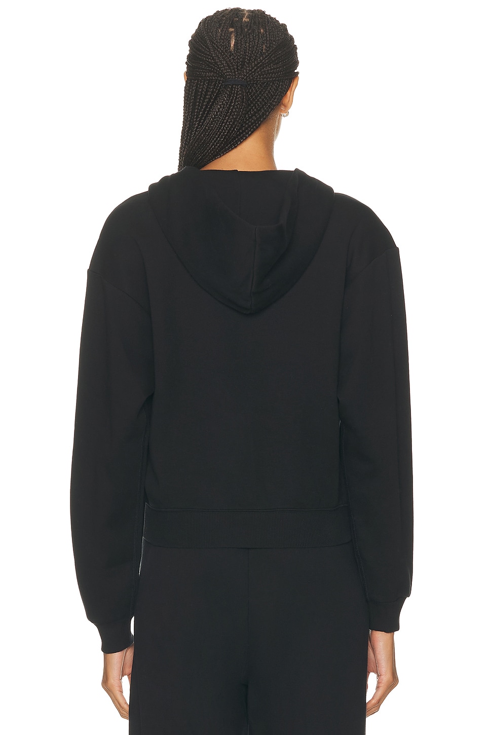 Skims Cotton Fleece Classic Zip-Up Hoodie thumbnail