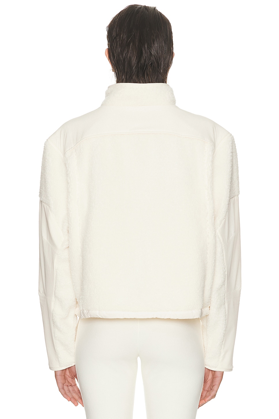 Skims Ski Teddy Boxy Zip Up Jacket