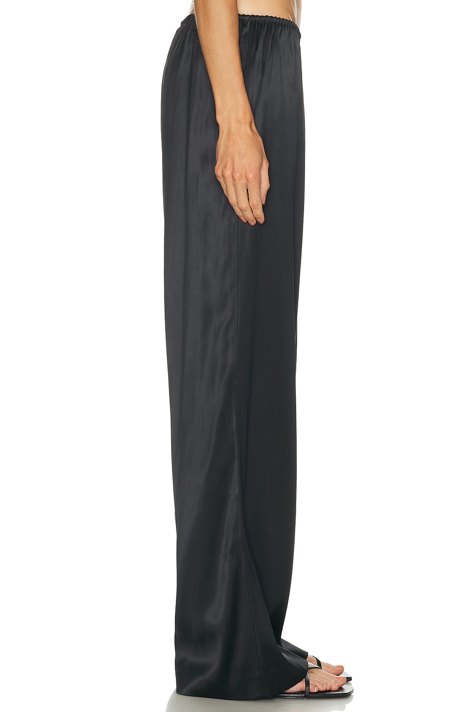 Skims Heavy Stretch Satin Wide Leg Pant