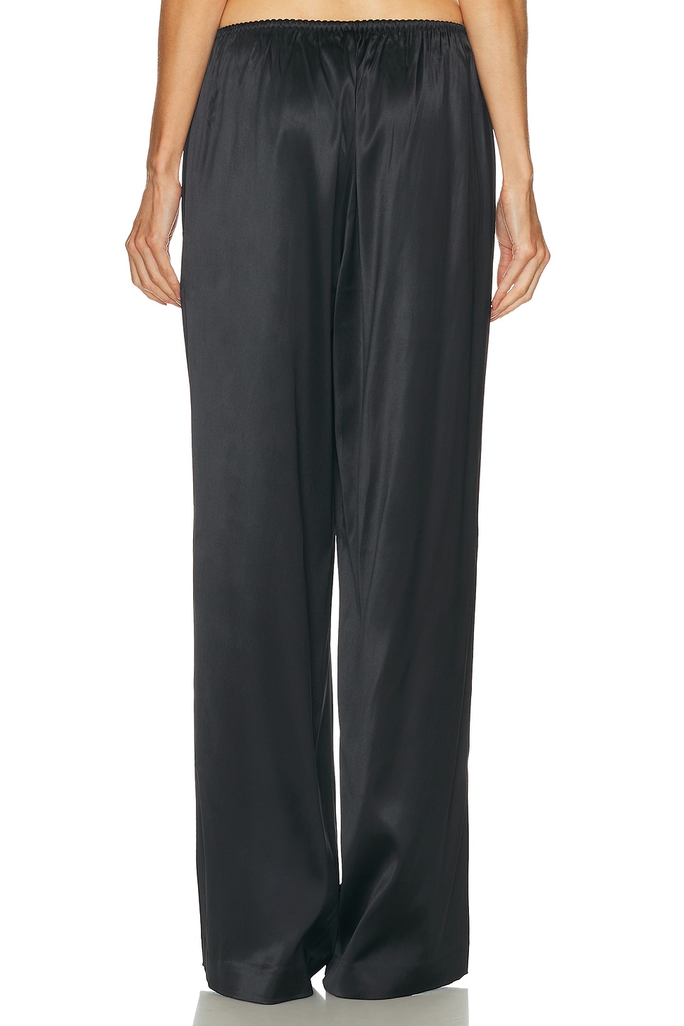 Skims Heavy Stretch Satin Wide Leg Pant