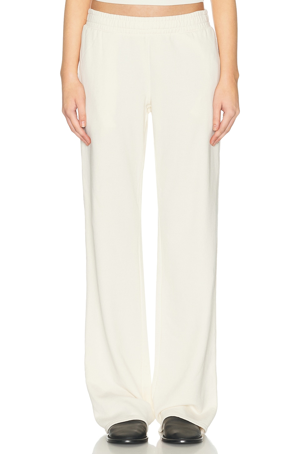 Skims French Terry Oversized Pant In Sand