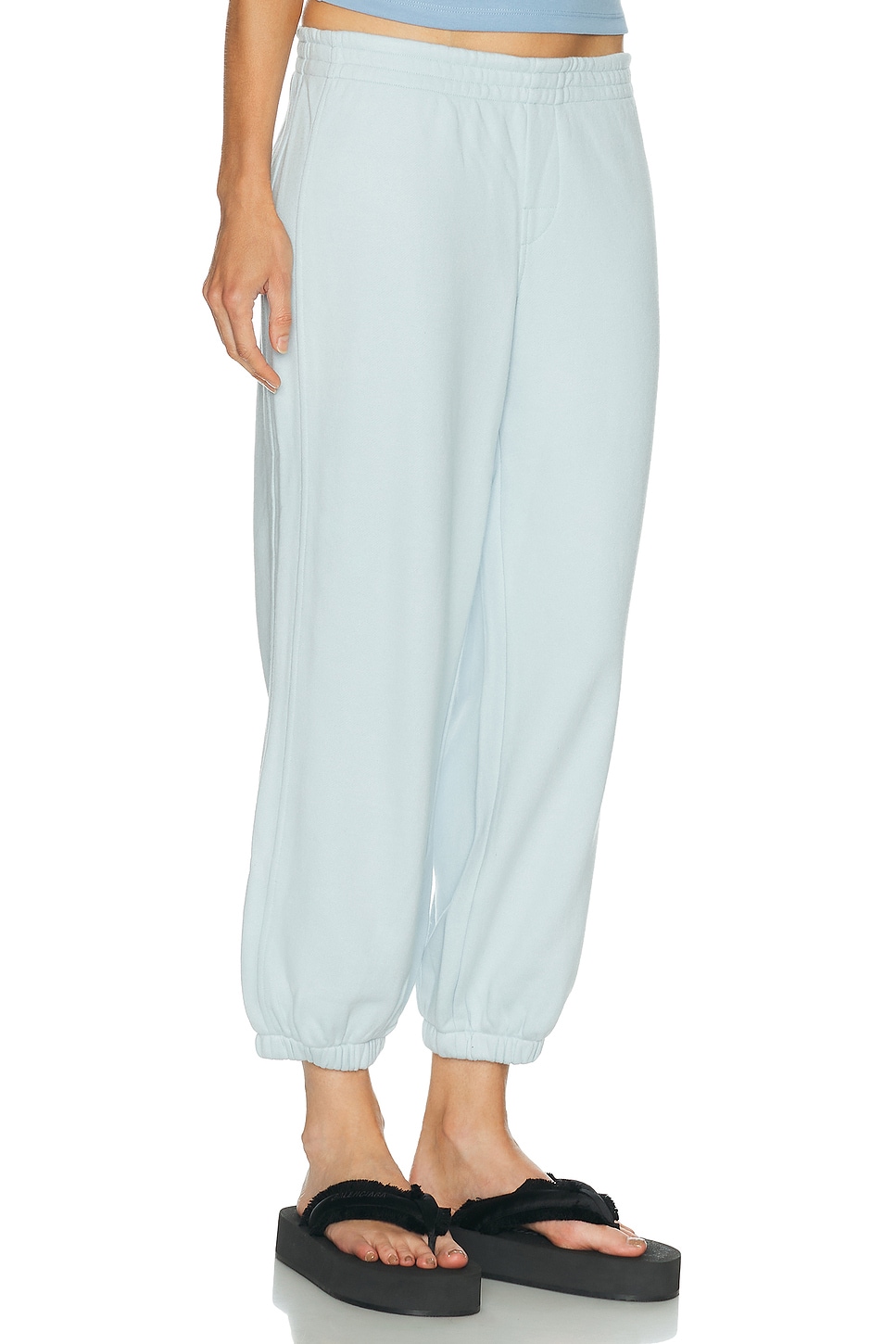 SKIMS Drapey French Terry Cropped Low Rise Jogger Sweatpant | Thumbnail 2 SKIMS Drapey French Terry Cropped Low Rise Jogger Sweatpant | Thumbnail 2