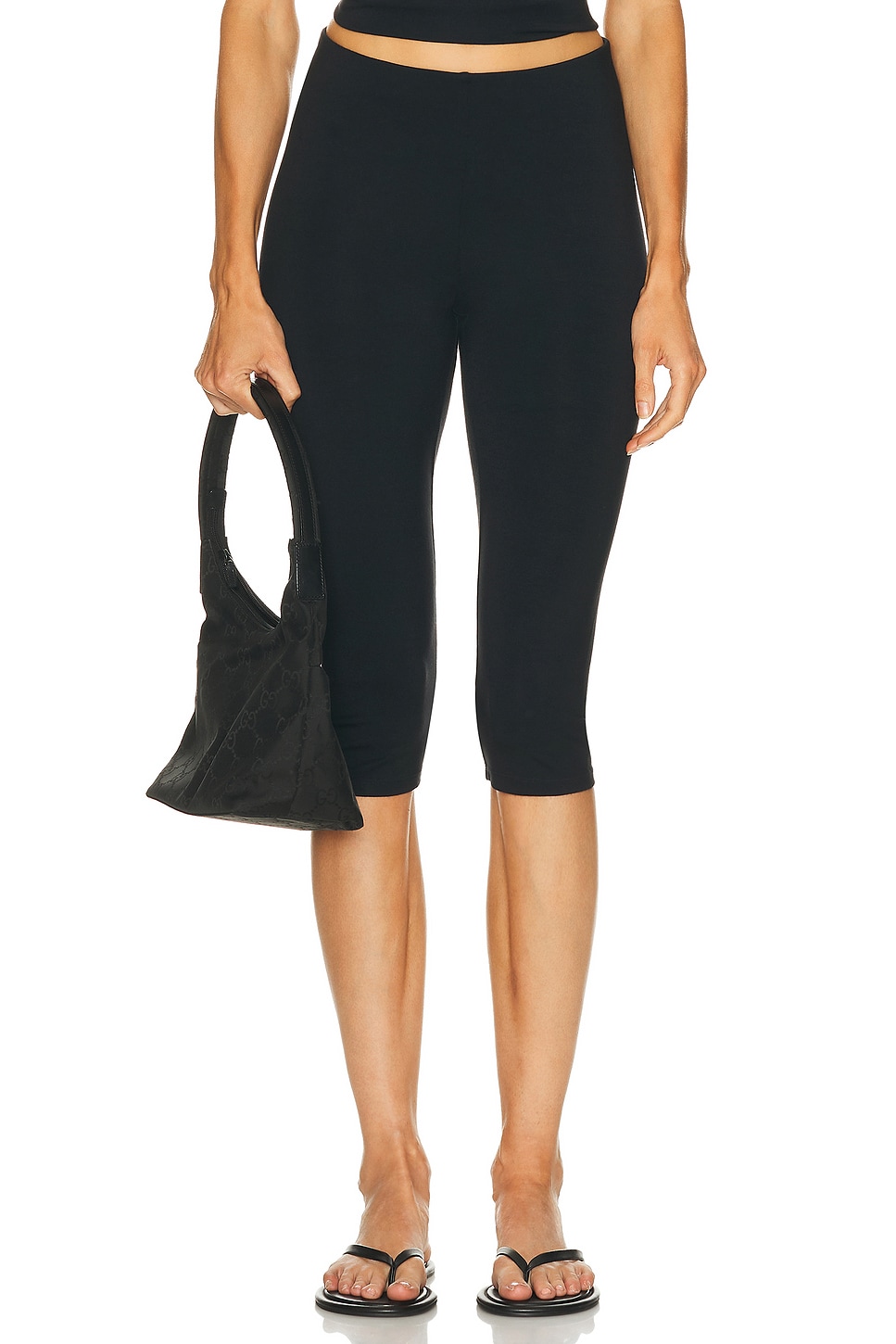 Image 1 of SKIMS Smooth Lounge Capri Pant in Obsdian