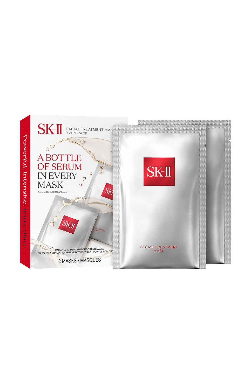 Shop Sk-ii Pitera Facial Treatment Mask Twin Pack In N,a