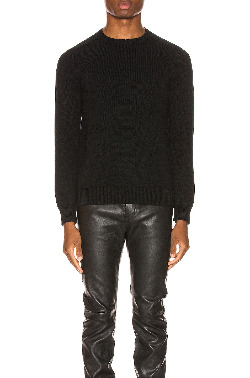 Image 1 of Saint Laurent Cashmere Sweater in Black
