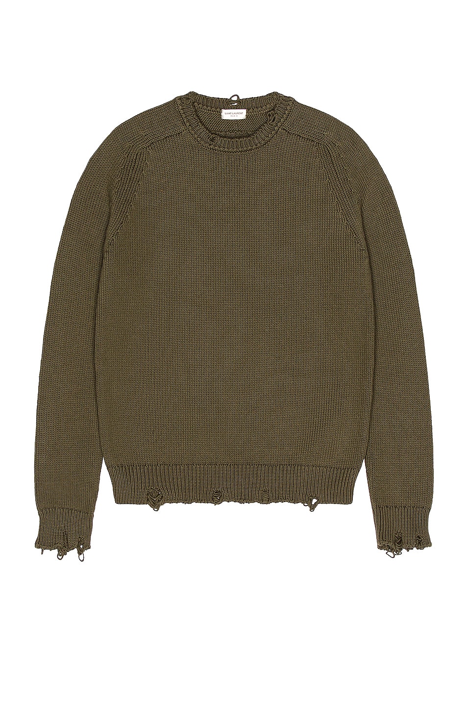 Image 1 of Saint Laurent Sweater in Khaki