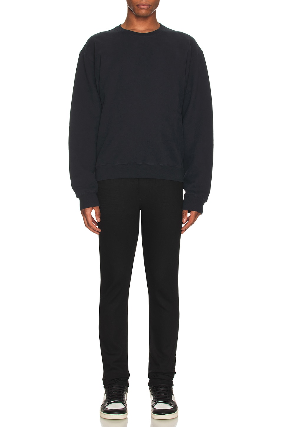 Image 1 of Saint Laurent Loose Sweater in Blue Petrol Fonce