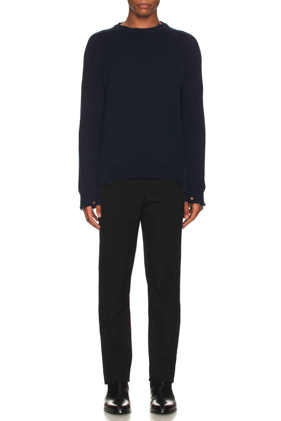 Image 1 of Saint Laurent Sweater in Marine