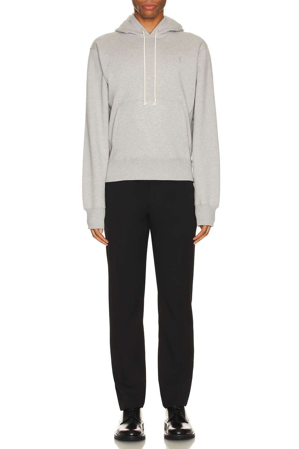 Image 1 of Saint Laurent Champion Hoodie in Gris Chine