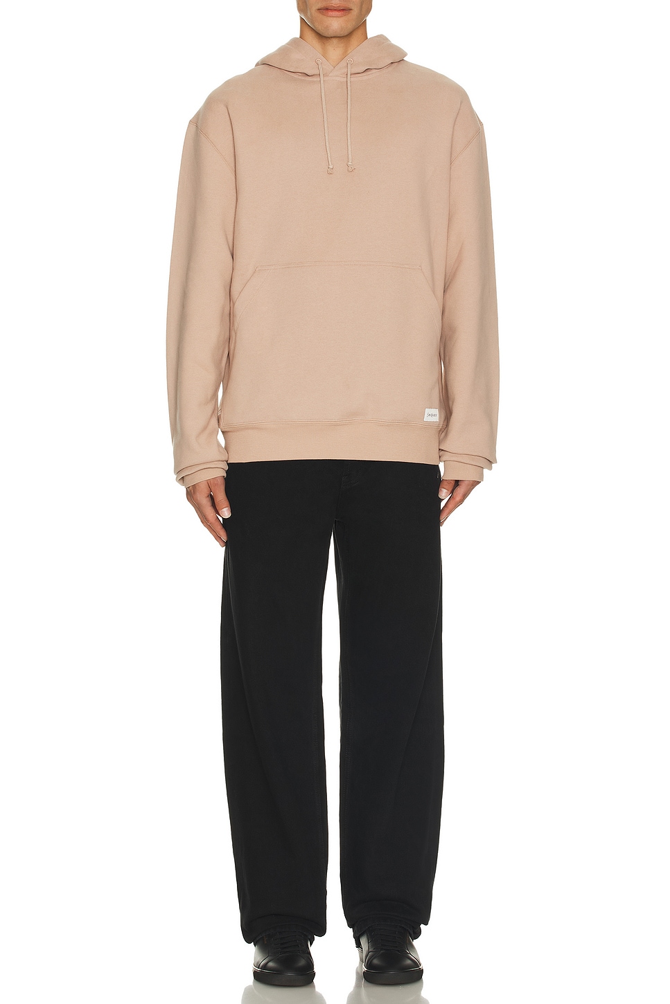 Image 1 of Saint Laurent Oversized Hoodie in Nude Rose