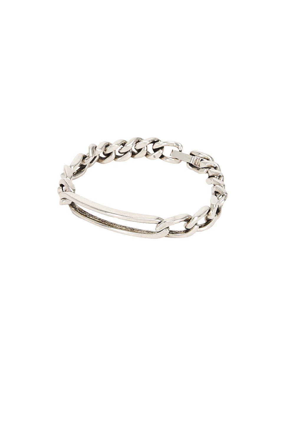 Image 1 of Saint Laurent Semi Rigid Link Chain Bracelet in Brass Metal