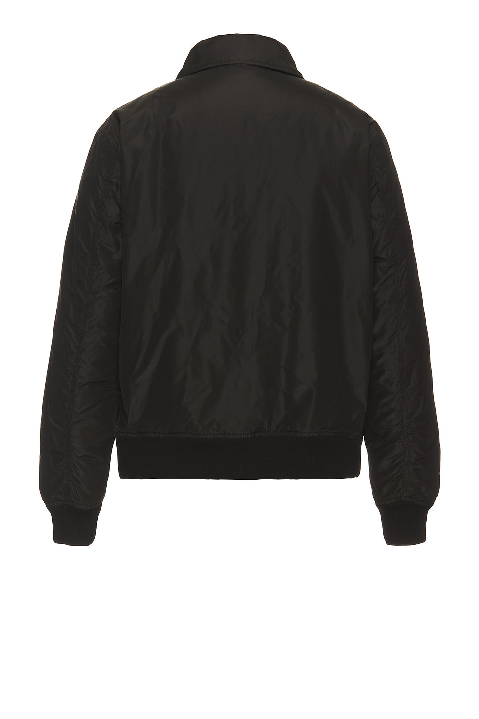 Shop Saint Laurent Bomber In Noir