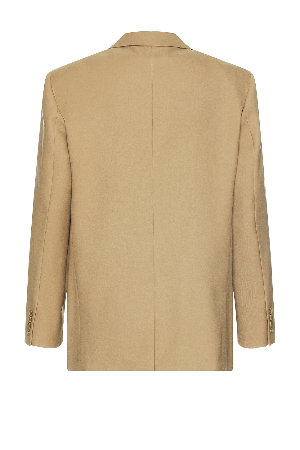 Saint Laurent Yves Blazer In Gingembre