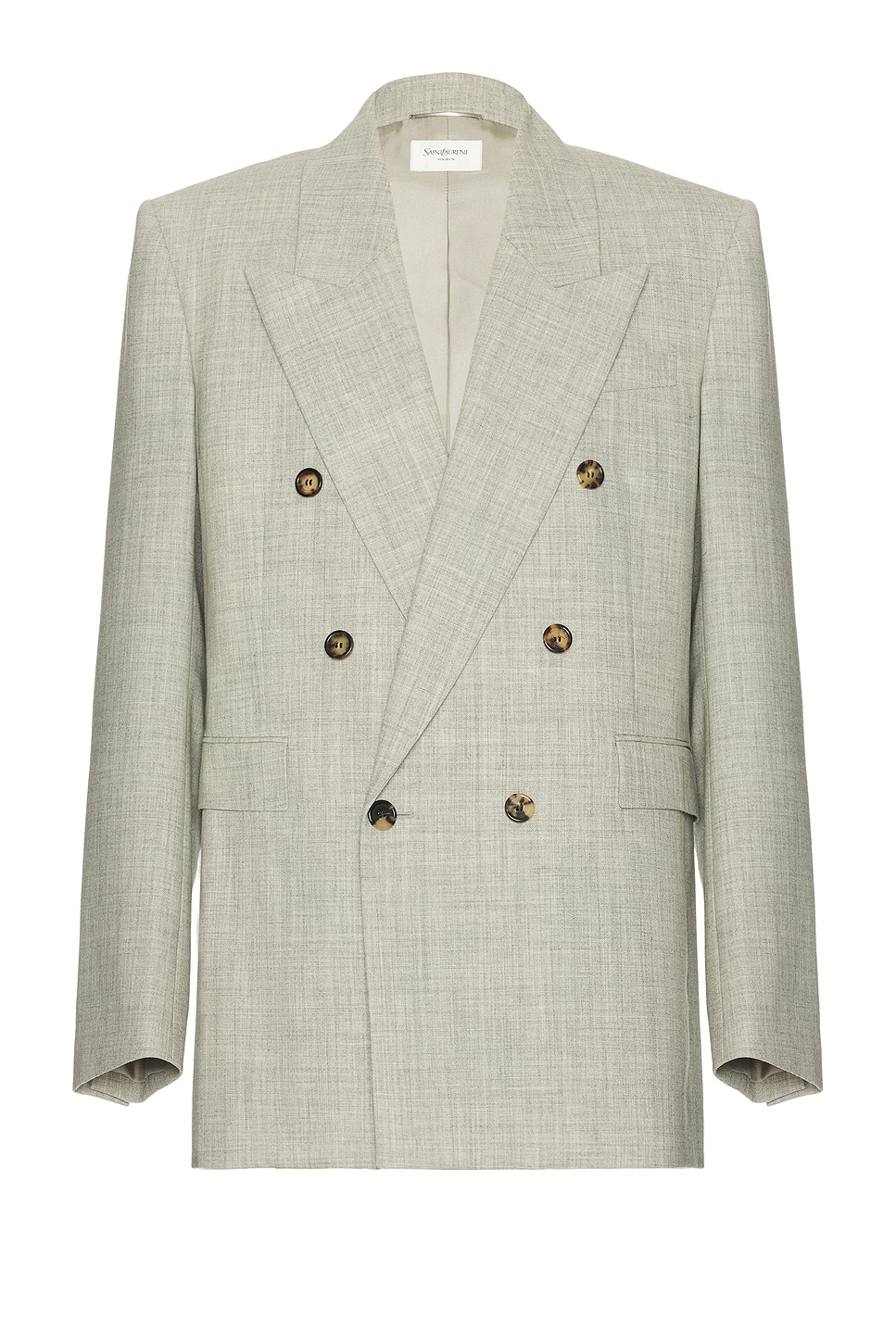 Saint Laurent Blazer In Gray