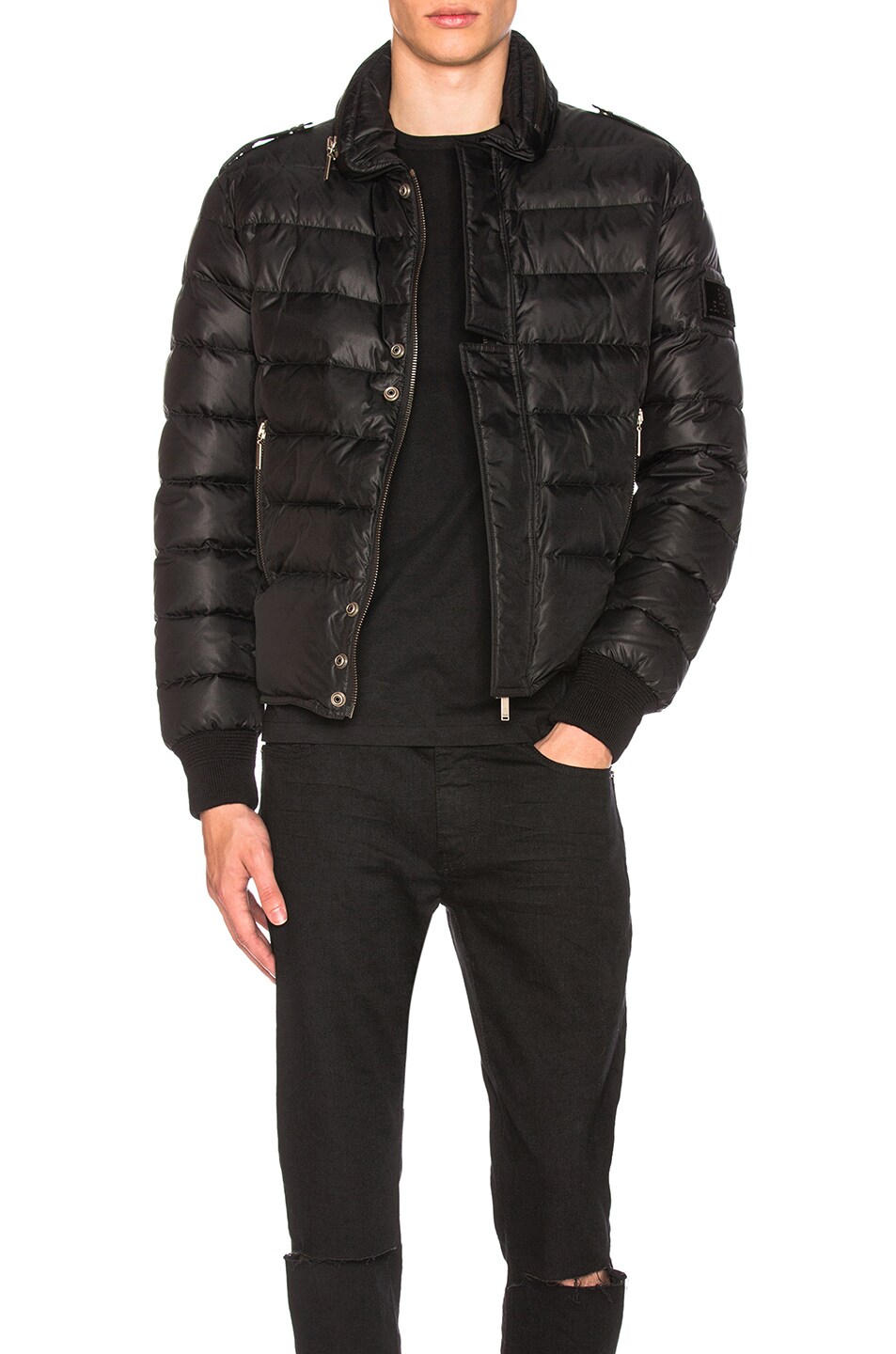 Image 1 of Saint Laurent Down Jacket in Black