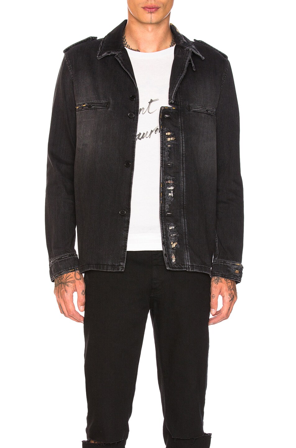 Image 1 of Saint Laurent Denim Jacket in 