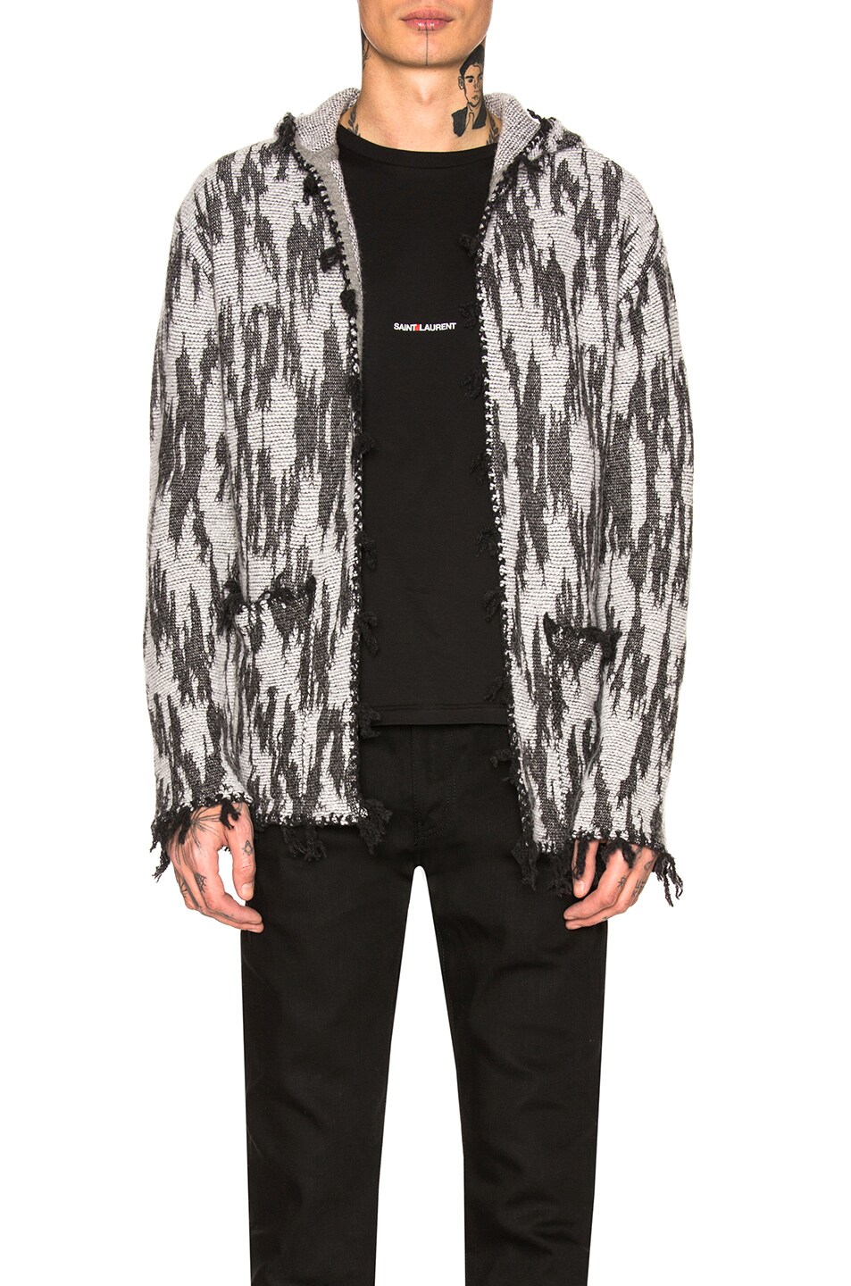 Image 1 of Saint Laurent Sweater in Grey