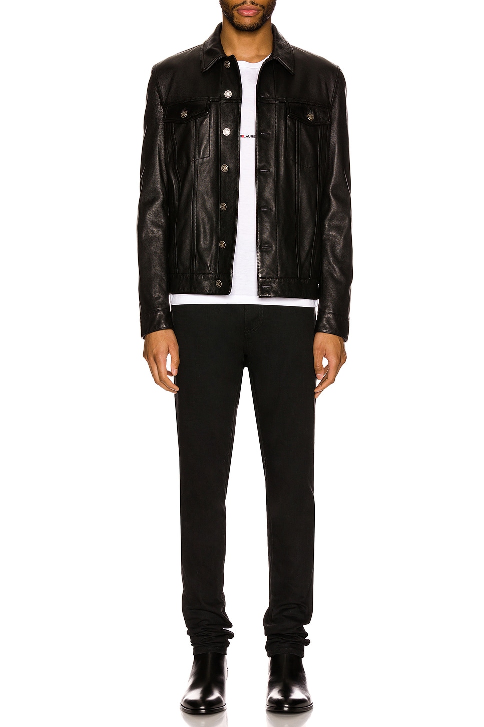 Image 1 of Saint Laurent Classic Jacket in Black
