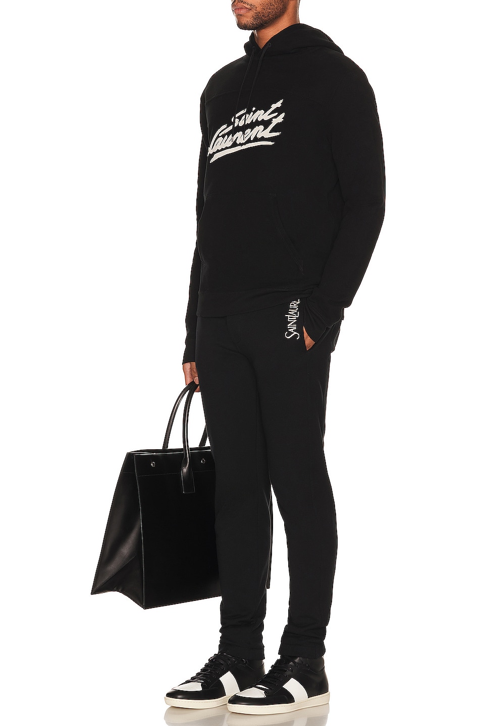 Image 1 of Saint Laurent Old School Sweatpants in Black
