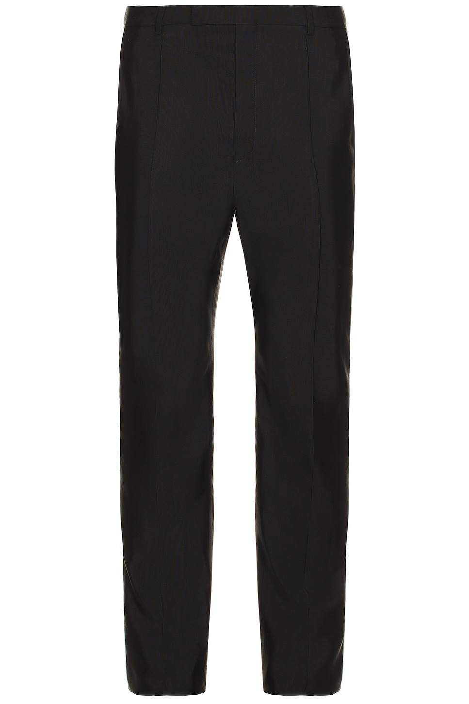 Image 1 of Saint Laurent Pantalons Taille Hau in Noir
