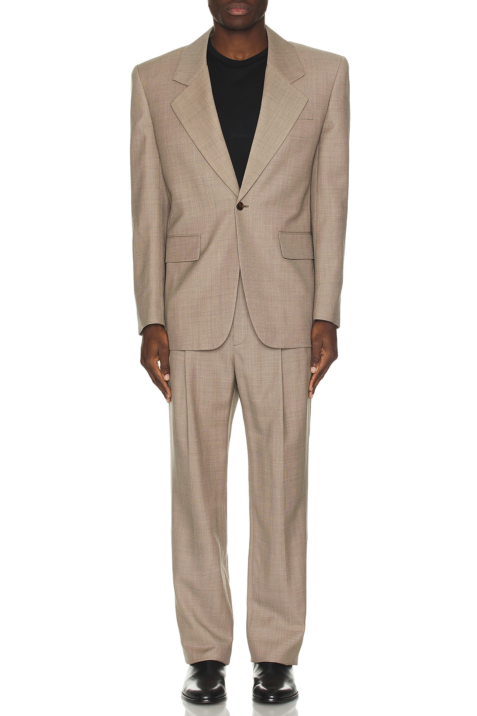 Image 1 of Saint Laurent Pantalon in Taupe Beige