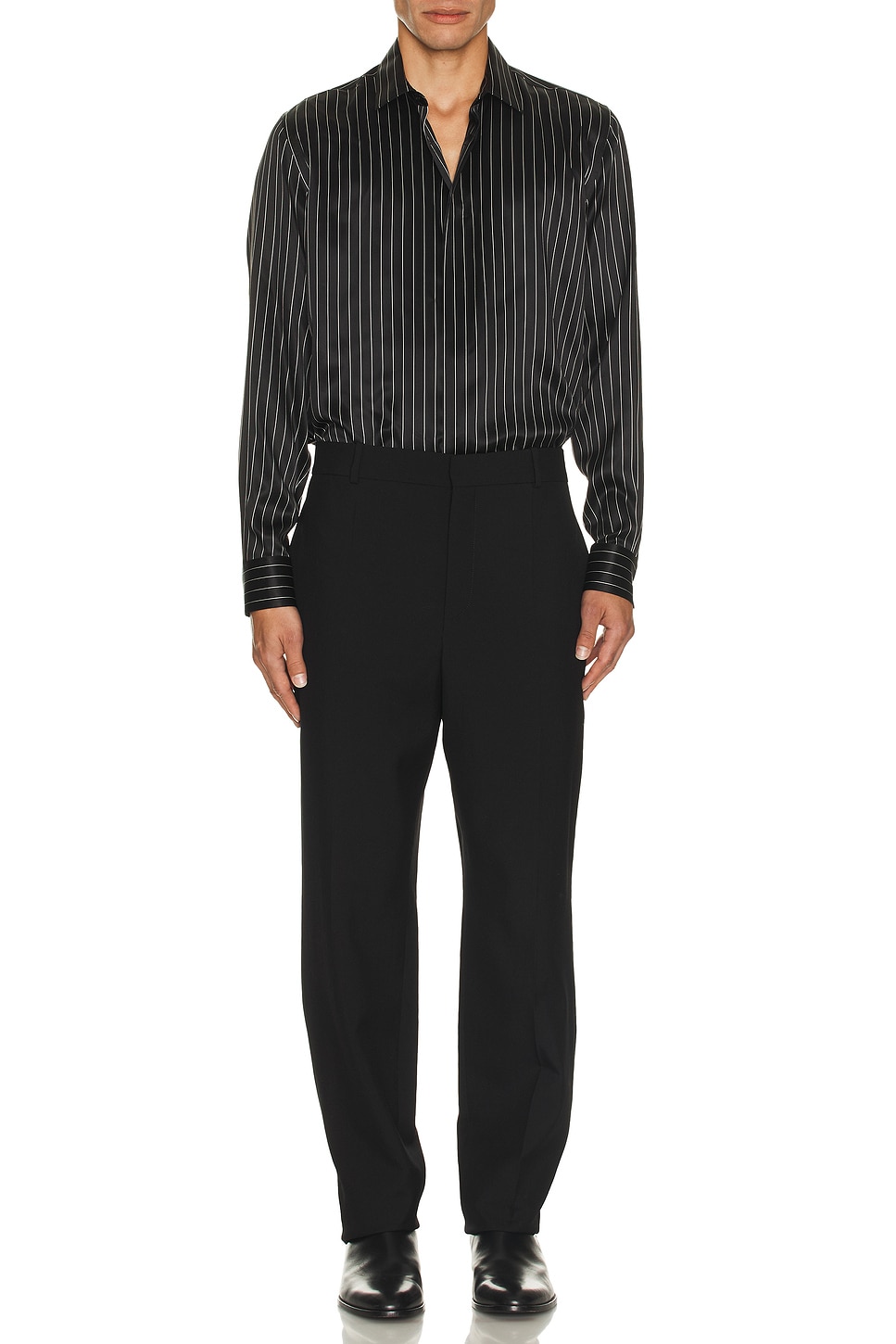 Image 1 of Saint Laurent Pantalone Classic in Noir