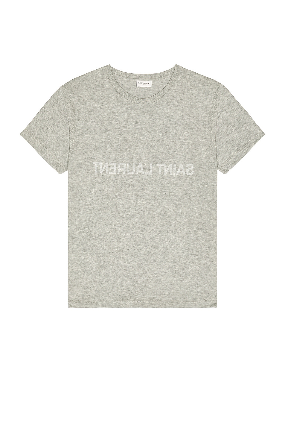 Image 1 of Saint Laurent Reverse T-Shirt in Gris