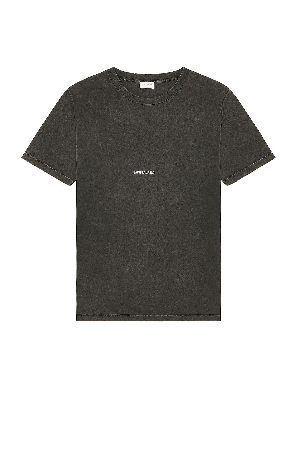 Image 1 of Saint Laurent T-Shirt in Noir Delave