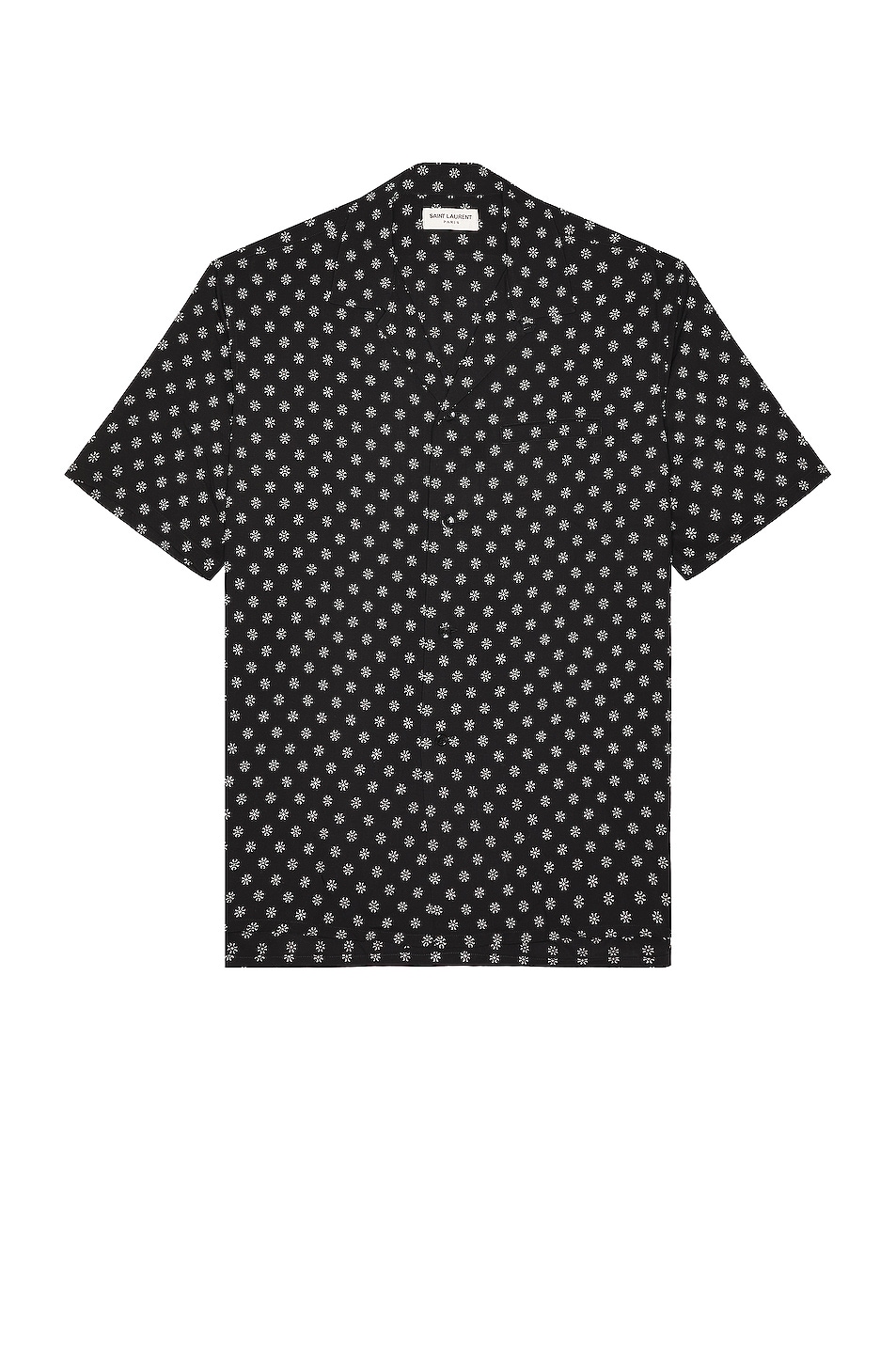 Image 1 of Saint Laurent Button Down Shirt in Noir Craie
