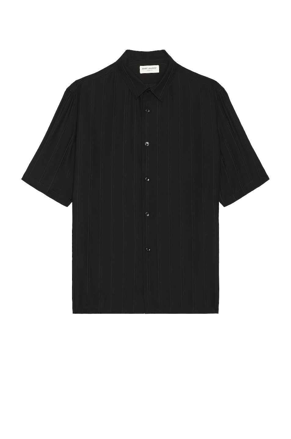 Image 1 of Saint Laurent Short Sleeve Shirt in Noir