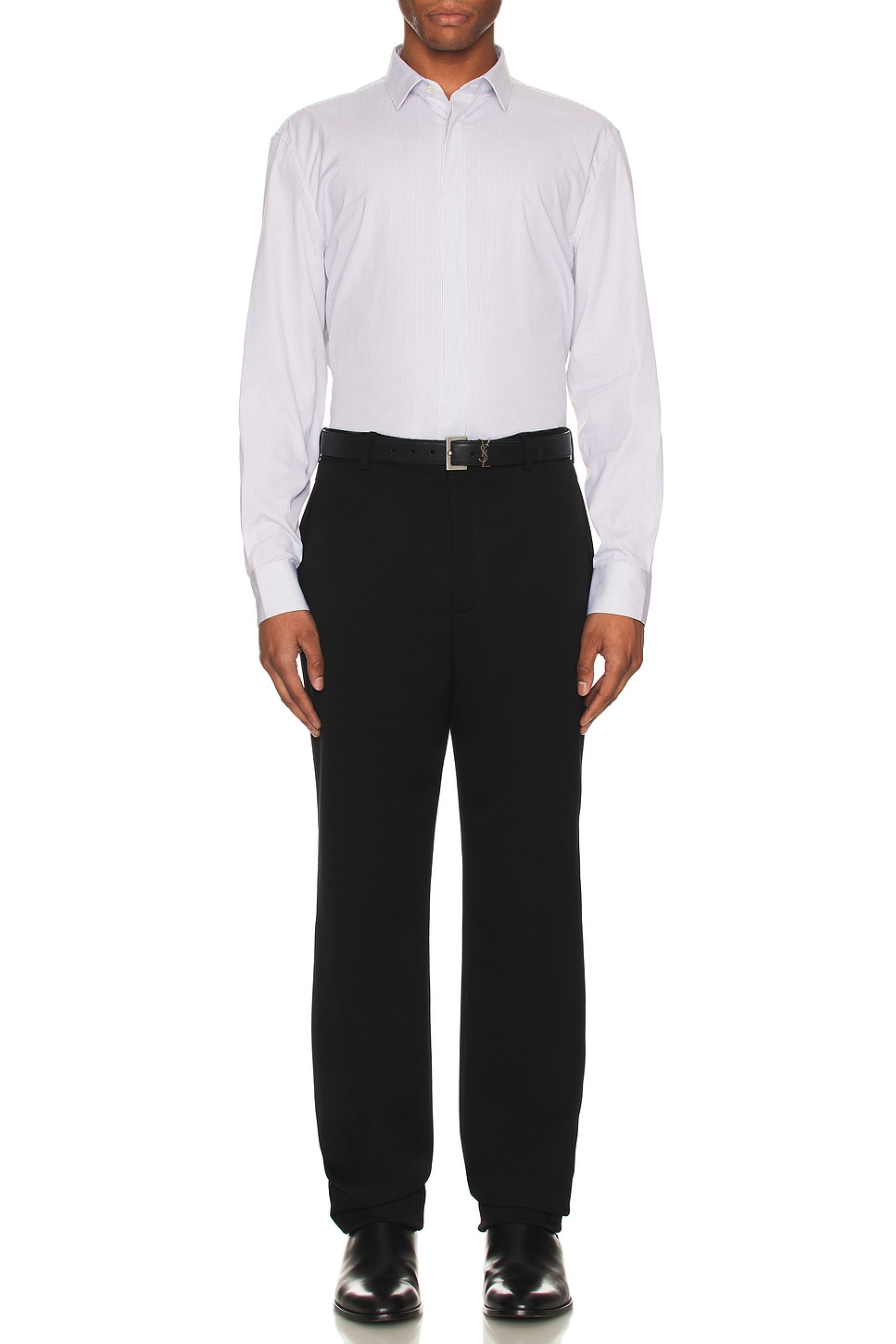 Image 1 of Saint Laurent Long Sleeve Shirt in Blanc