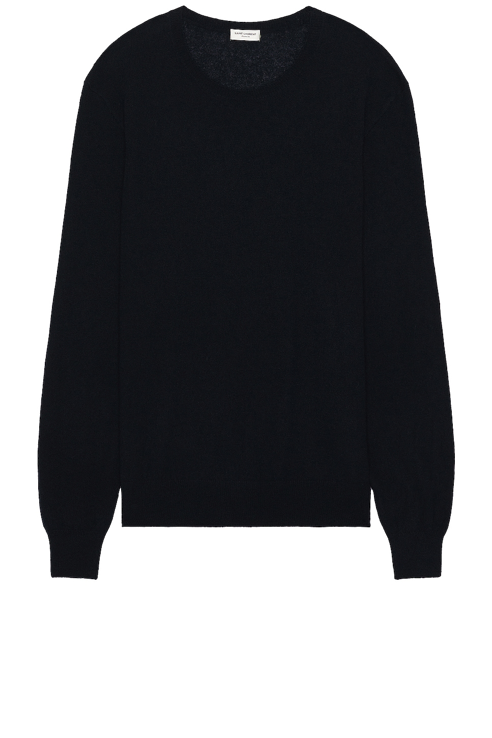 Image 1 of Saint Laurent Pull Col Rond in Bleu Nuit