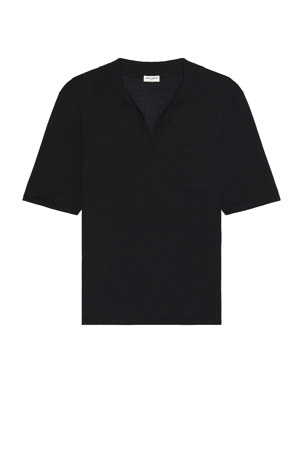 Polo Manches Courtes in Black