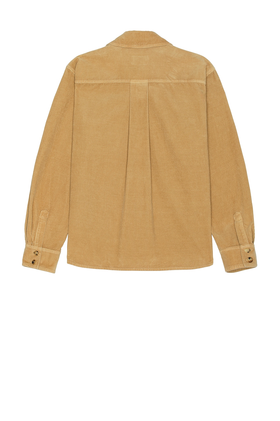 Saint Laurent Cotton-corduroy Overshirt In Dry Wood