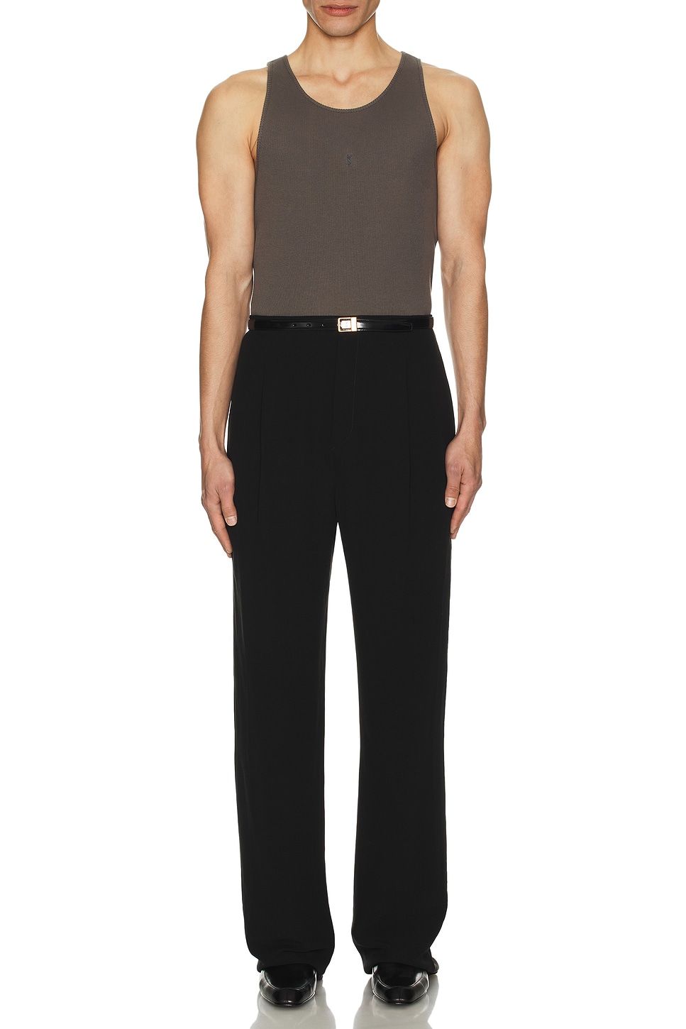 Image 1 of Saint Laurent Tank Top in Grey