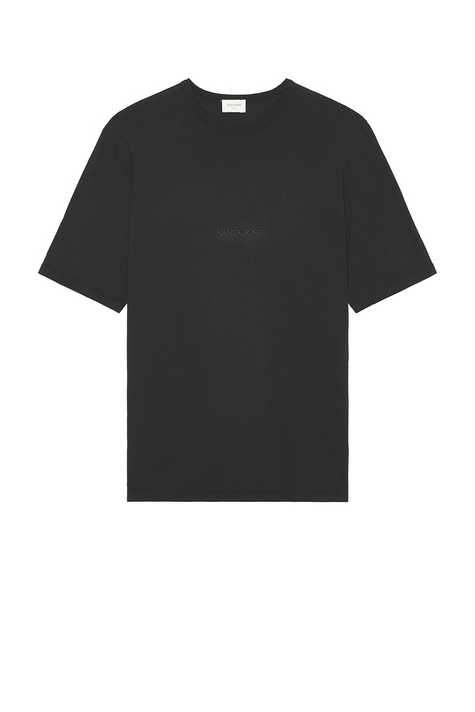 Image 1 of Saint Laurent Short Sleeve Tee in Black