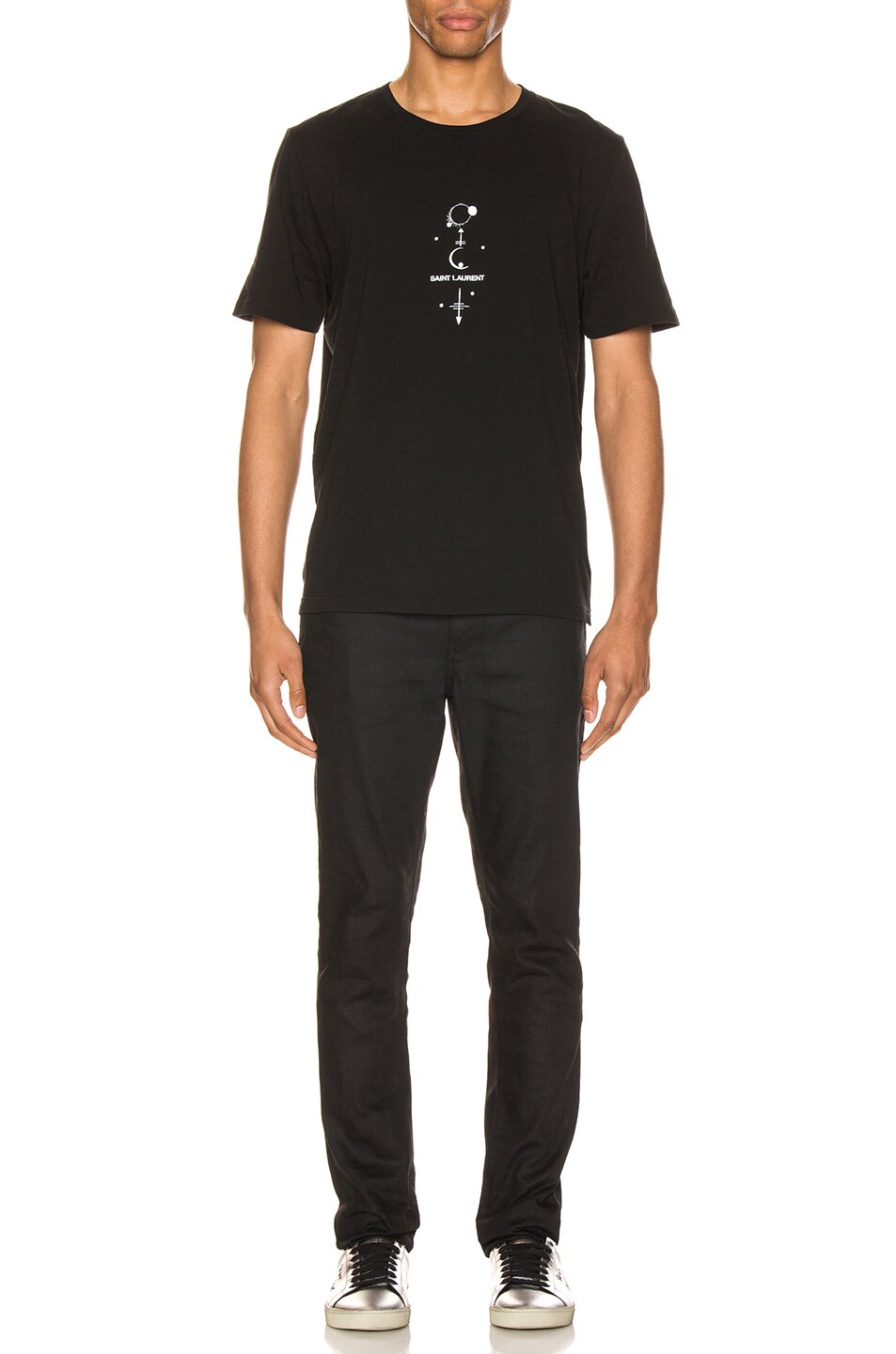 saint laurent graphic tee