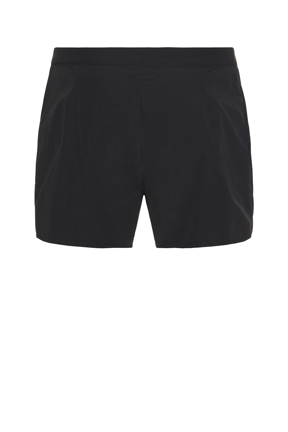 Saint Laurent Logoed Swimshorts In Black