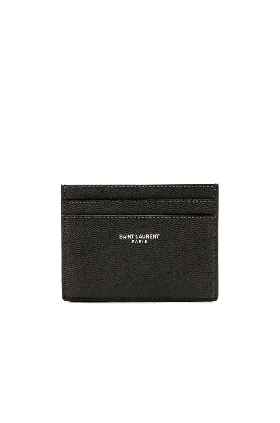 Image 1 of Saint Laurent Cardholder in Army Green