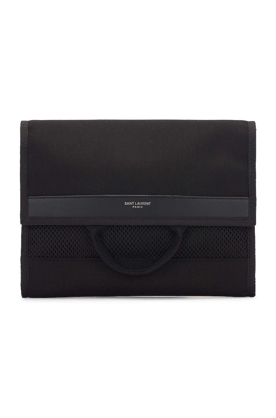 Saint Laurent Flap Crossbody in Black