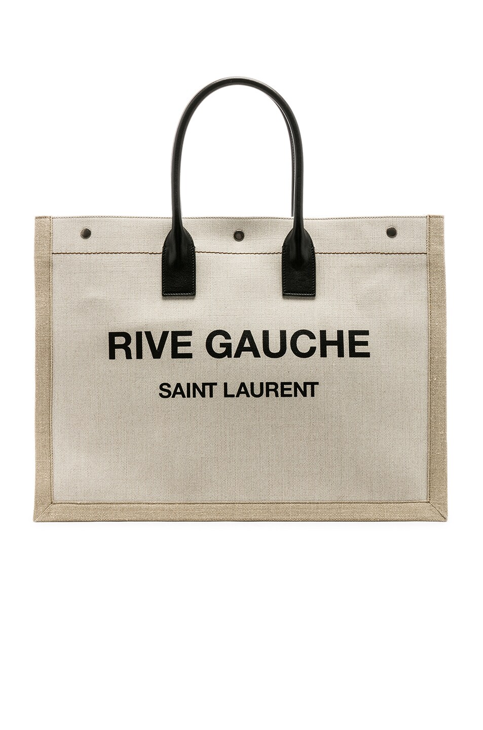 Image 1 of Saint Laurent Rive Gauche Tote in Natural
