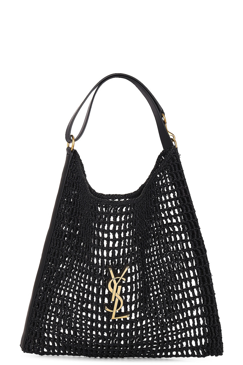 Raffia Bag in Black