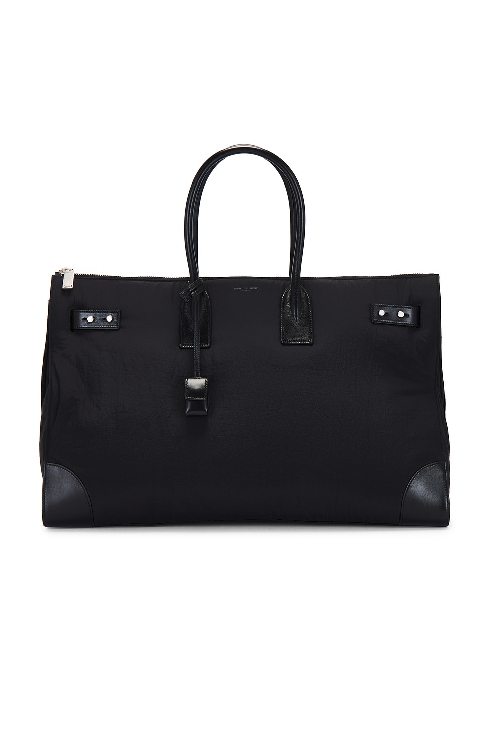 Shop Saint Laurent Sac De Jour Duffle In Nero