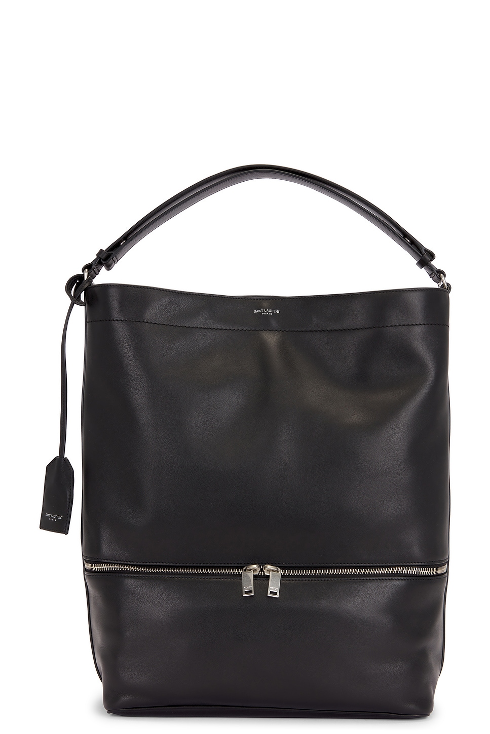 Paris Long Hobo in Black