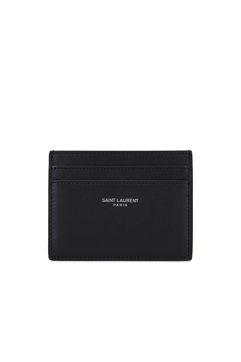 Saint Laurent Credit Card Case In Blue